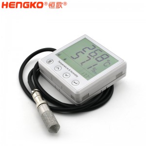 恒歌農業追溯監測系統高精準RS485溫濕度變送器帶露點功能，自動化監控溫室大棚溫濕度物聯網方案